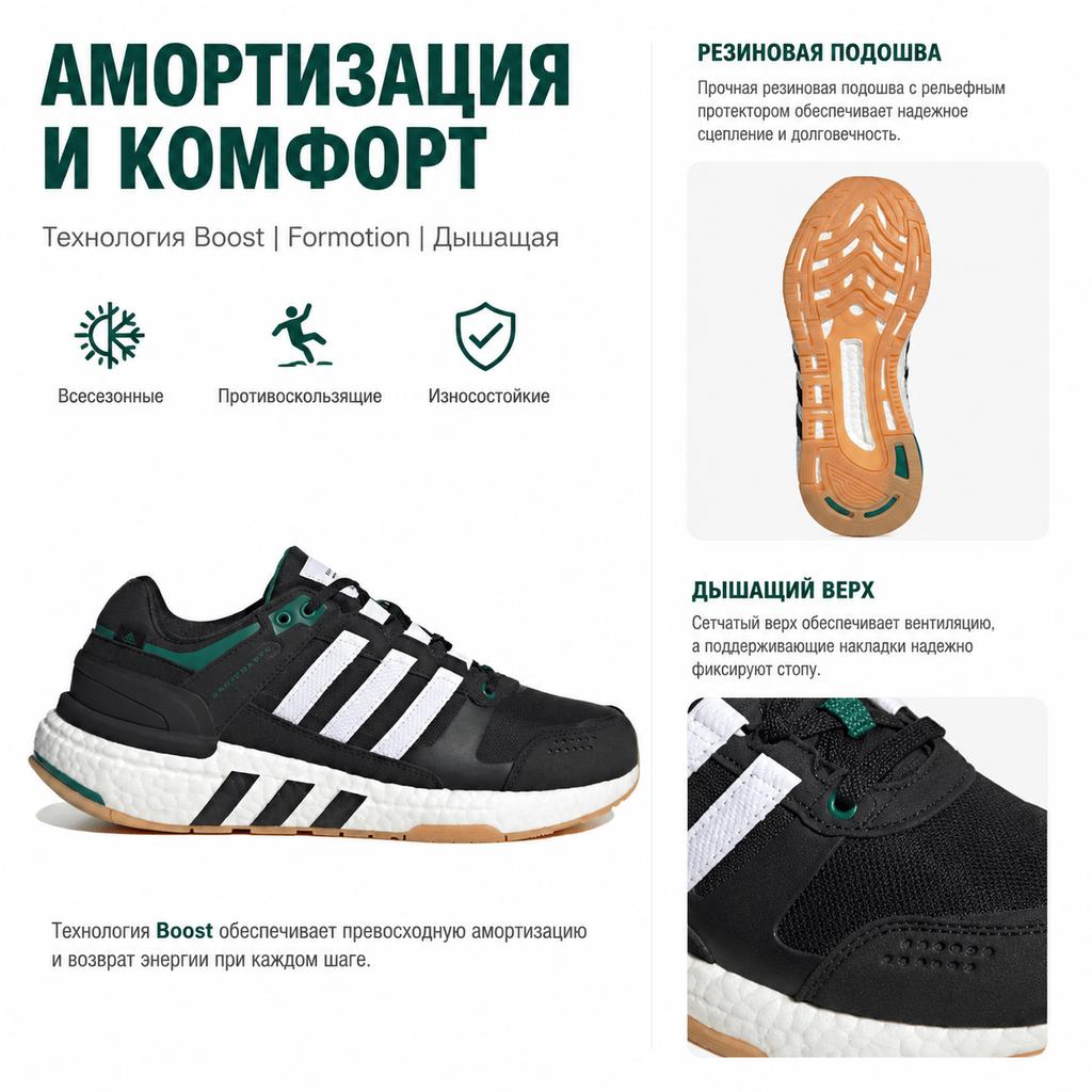 adidas Sprzęt Wygodna Wszechstronna Tkanina Skóra Antypoślizgowa Trwała Oddychająca Niska Cholewka Casualowe Buty do Biegania Unisex Sneaker ID4166