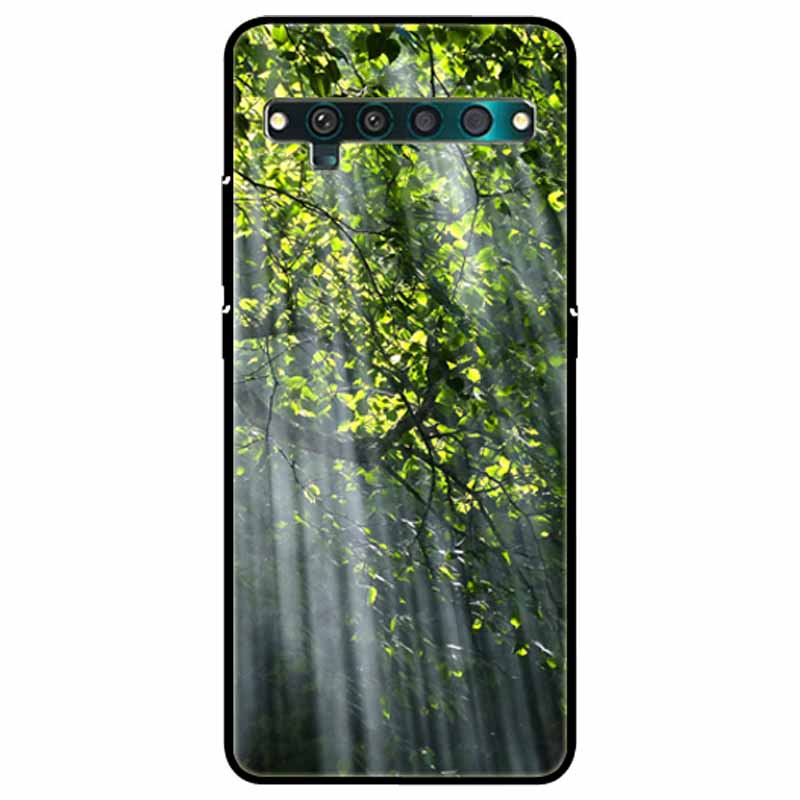 

For TCL 10 Pro Case Protective Silicone Fashion TPU Bumper for TCL 10 Pro T799B T799H Soft Phone Cover on for TCL10Pro Fundas TCL 10 Pro