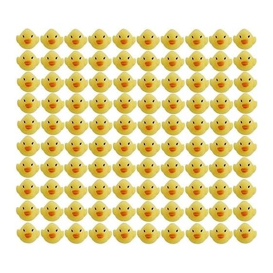 God of Toys Cute Piyo Piyo Ducks Set of 100 Pukapuka in the Bath (Set of 100 Ducks)