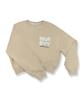 Nuibi Wit Logo Sweatshirt_Beige