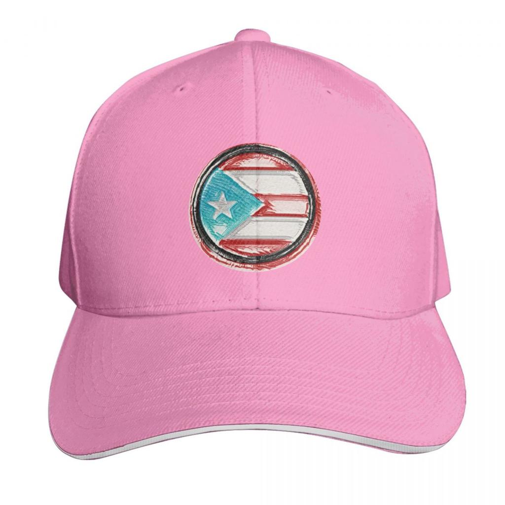 Puerto Rico Flag Baseball Cap Visor Trucker Hat Mountaineering Icon Women Unisexs