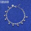 Glockenarmband aus 925er Sterlingsilber, Modeschmuck