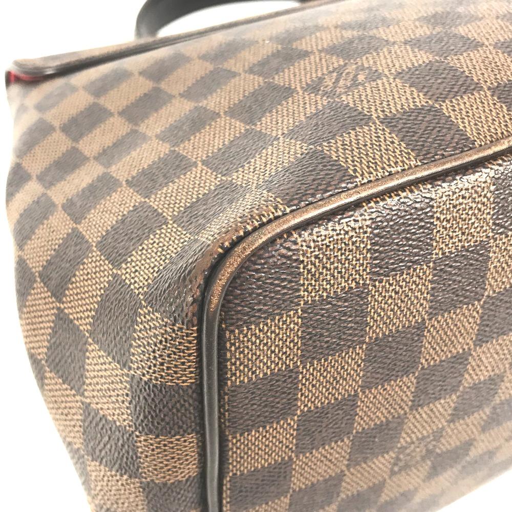 Louis Vuitton N41168 Damier Bergamo MM Bag Shoulder Bag Hand Bag Ebene Brown