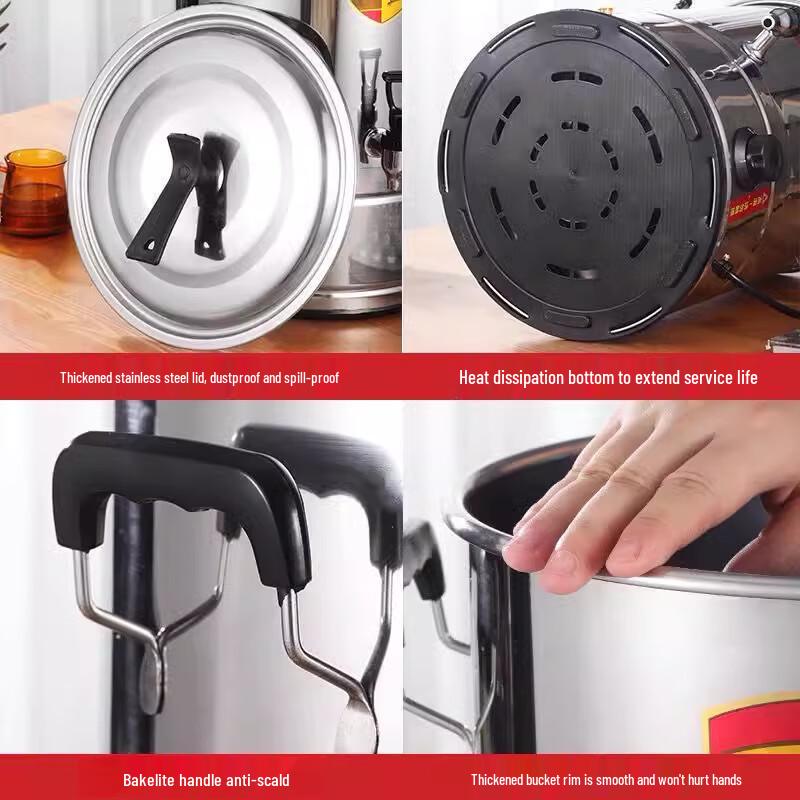 Sule Commercial 30L Stainless Steel Hot Water Urn