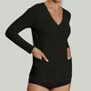 Women Lightweight Long Sleeve Sun Protection Shirt V Neck Quick Dry Breathable UV Protection Activewear Top for Outdoor Sports
