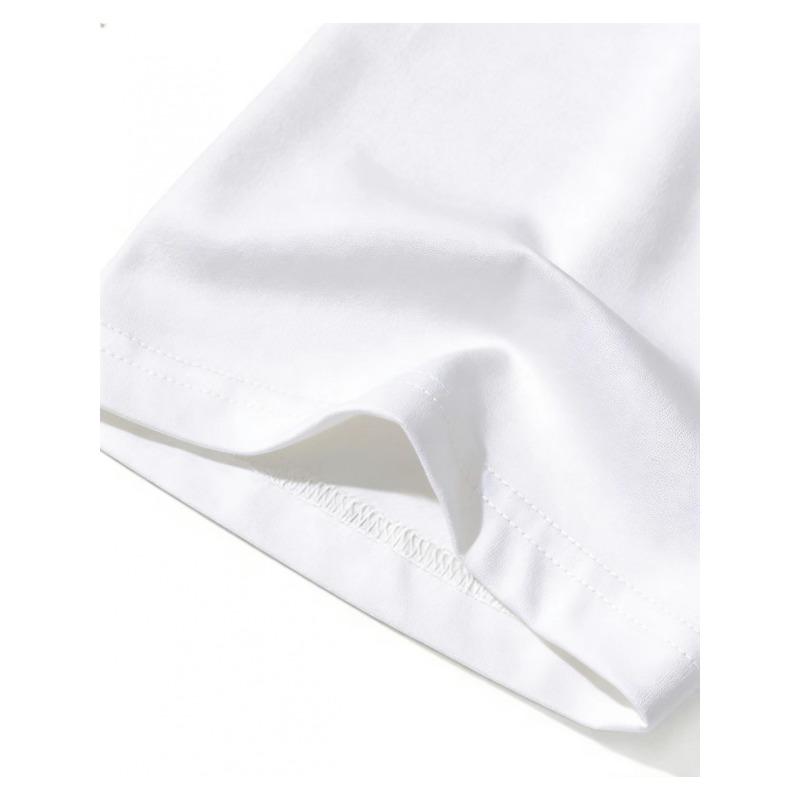 European Sizes Stylish And Minimalist Men'S Short-Sleeve T-Shirt, Breathable And Casual, Featuring a Round Neck, Perfect for Summer Vintage Streetwear