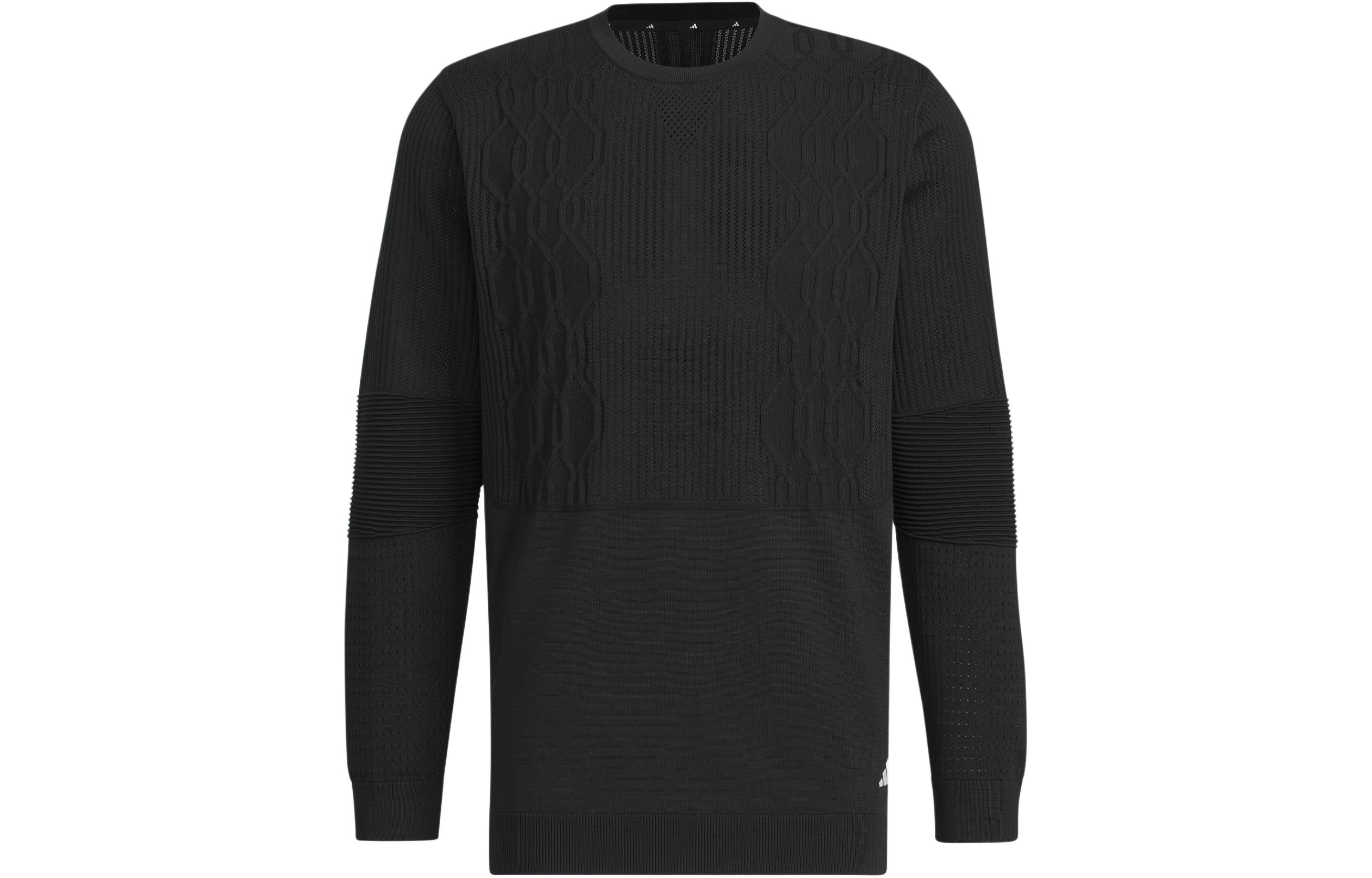 Adidas Primeknit Вязаный кардиган с градиентным узором Мужской Черный IN6654 XXXL