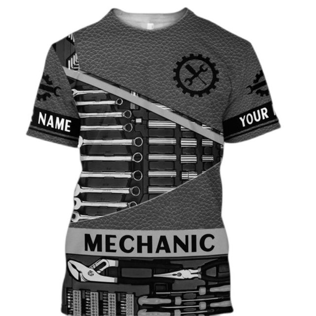 

Механическая футболка с принтом Harajuku для мужчин, модная тенденция, одежда в стиле ретро, ​​повседневный пуловер большого размера с круглым вырезом, летние топы с короткими рукавами 6XL