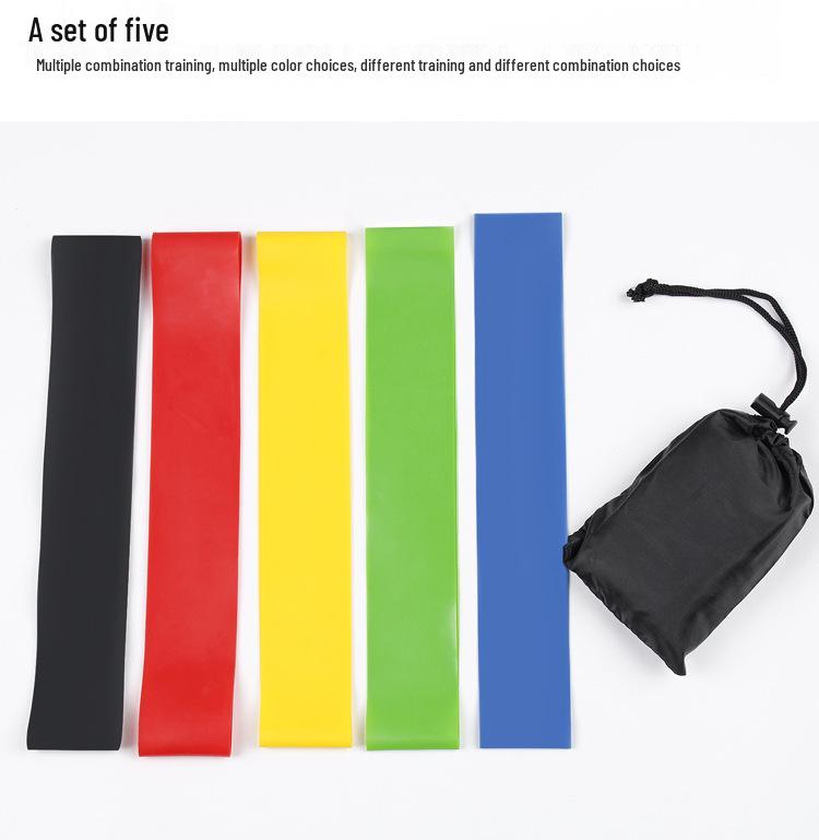 

Ленты сопротивления для йоги и фитнеса - Латексное кольцо для глубокого приседа, подъема ягодиц, силовых тренировок и бедер