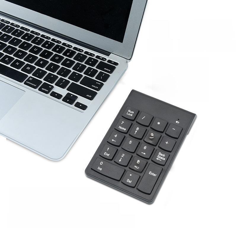 Best-Selling Wireless Digital Chocolate Keyboard with Built-In USB Receiver for Cash Registers