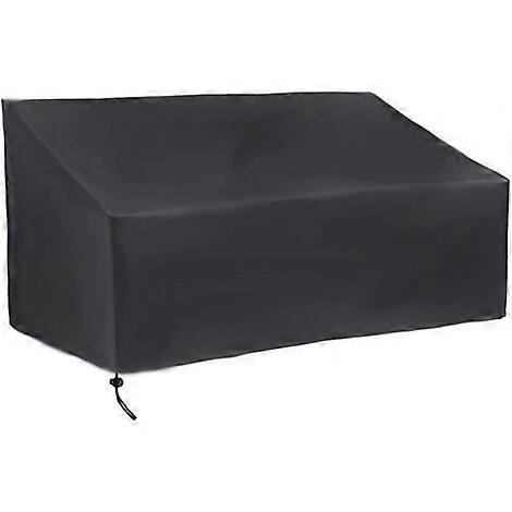 Seater Garden Bench Cover, Outdoor Patio Bench Cover Dustproof, Waterproof, Windproof, Oxford Fabric, Protective Cover for Sofa (134x66x89cm)