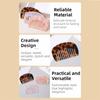 Pocket Comb Acetate Hair Comb Marble Pattern Scalp Massage Comb  Travel Essential
