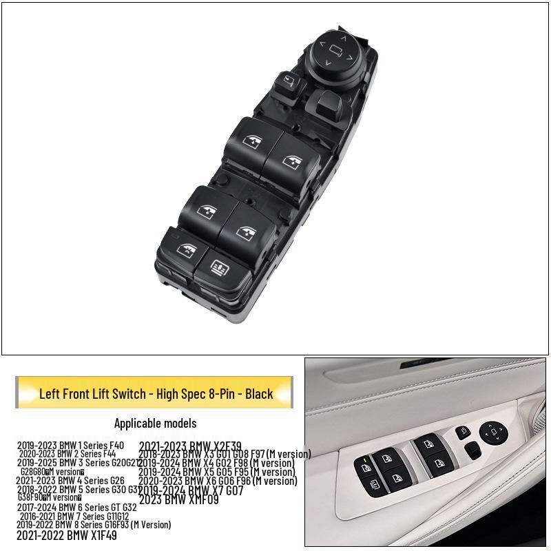 Power Window Switch Button Accessories for BMW 5 Series & 7 Series G30 G38