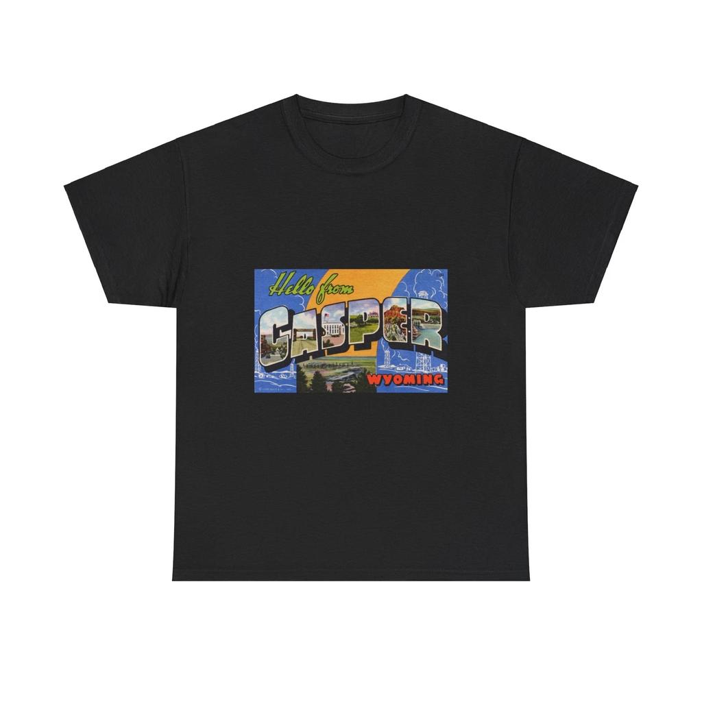 Greetings from Casper Wyoming (Greeting Postcards) T-Shirt