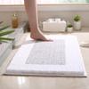 Simple Thickened Bathroom Floor Mat, Bathroom Door Absorbent Foot Mat, Toilet Non-slip Mat, Bedroom Door Mat