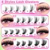 Wispy Style False Eyelashes Natural Look Fake Eyelash DIY Lash Extension Kit  Eye Lash Extension
