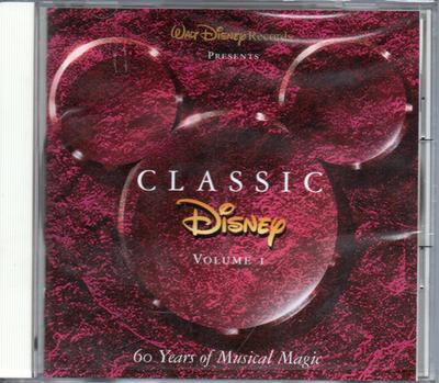 CD VARIOUS - Classic Disney Volume I (60 Years O PCCD00126 Classic Disney 1995 Japan Pop Used