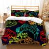 Quilt Cover Pillowcase Two Or Three-Piece Gamepad Series 3D Digital Printing Polyester Fabric
