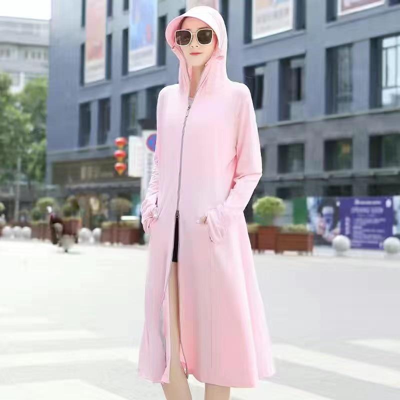 Women's 2025 Summer Cycling UV Protection Ice Silk Jacket