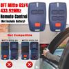 Secure Rolling Code Remote Control For BFT MITTO 2 Clonix U-Link 433.92MHz Gate Remote Control Garage Door Opener (2025 Upgrade)