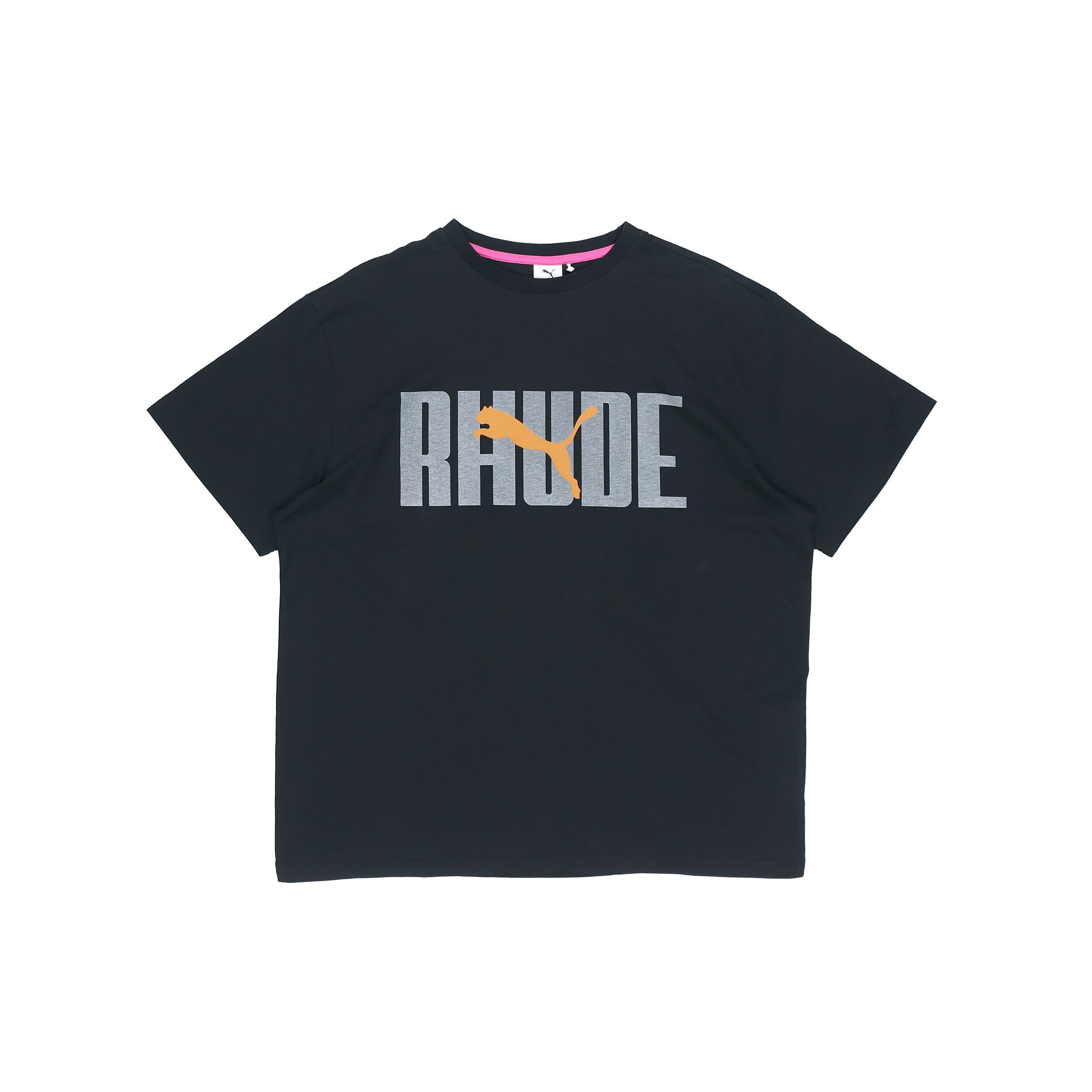 

Футболка с коротким рукавом с логотипом Puma X Rhude, мужские топы, черные 596757-51