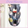 3 Tier Circular Hanging Organizer Oxford Cloth Multipurpose Storage For Shoes Closet Home Decor
