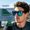 Polarized Myopia Clip-on Sunglasses: Modern, Colorful, Large Frame, Wind/Sandproof, UV Protection