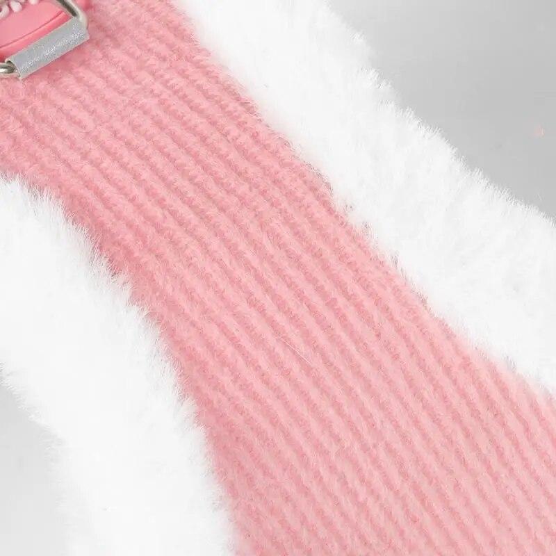 Warmes reflektierendes Katzengeschirr und Leine-Set, verstellbare Haustierweste für Katzen, Welpengeschirr, Haustier-Gehleine, Leine, Katzenzubehör