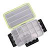 Transparent Lure Storage Box with Movable Dividers Fishing Organizer Box  Lure Storage
