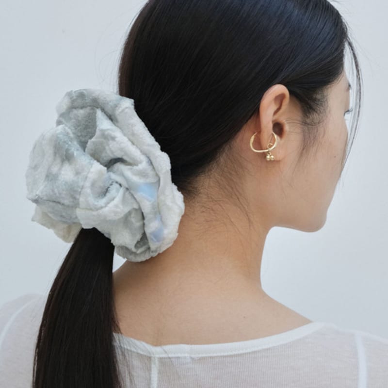 

rysm Блестящая резинка-скранчи - Нефритово-зеленый Jade green