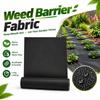 PP Woven Material Garden Mulch Fabric Black Weed Control Membrane Heavy Duty Ground Cover  Garden