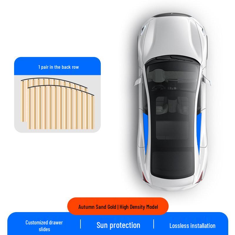 

Sunshade Privacy Curtain for Cars, Strollers, Tricycles, Campers, and Vans