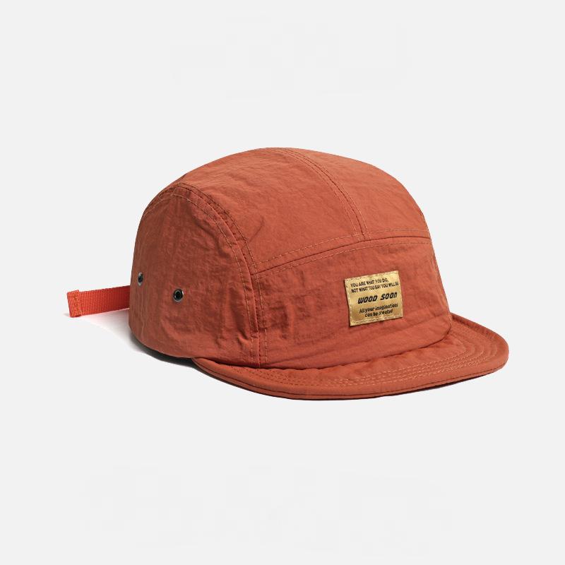 Spring Summer Quick Dry Breathable Baseball Cap Short Brim Hip Hop Hat for Men Women Casual Workwear Soft Adjustable