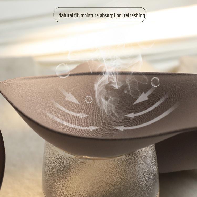 Girls' One-Piece Seamless Underwear Set with Supportive Bra