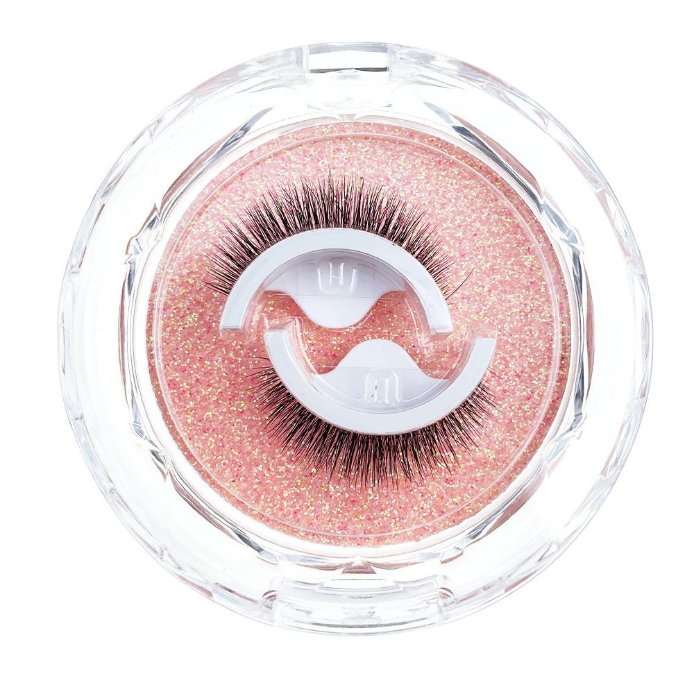 with Spare Tape Glue Free False Eyelashes Long Lasting False Eyelash Clusters  Makeup Tools