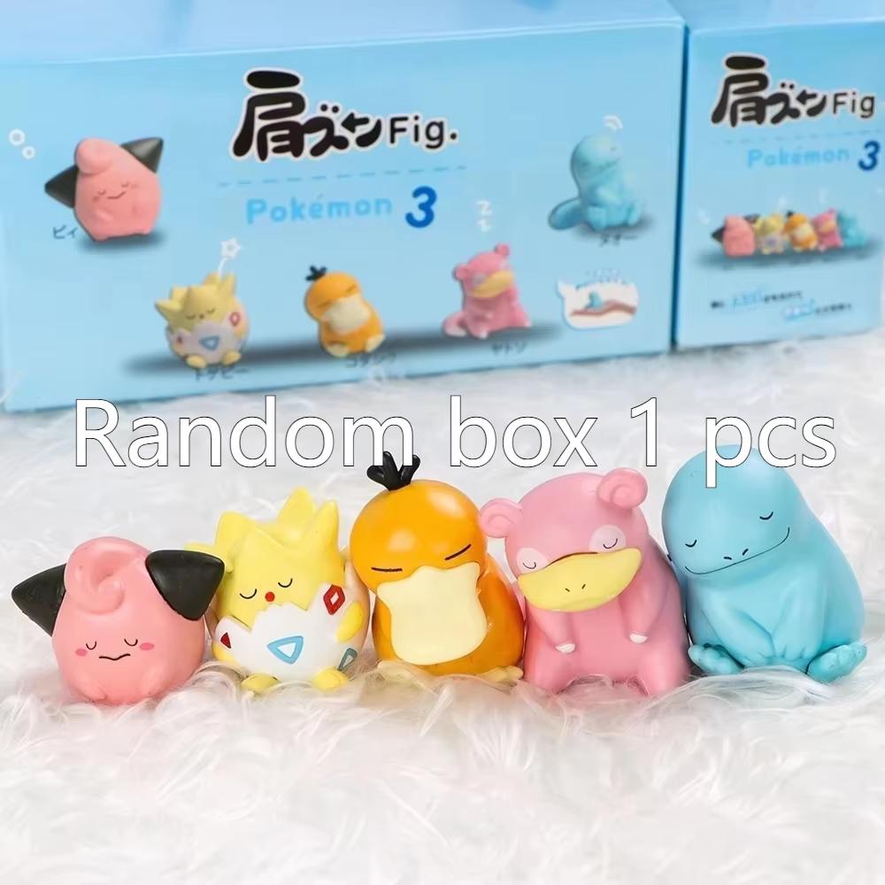 In Stock Full Series Anime Figures Toy Set Shoulder On Shoulder  Kawaii Pvc Action Figure Desktop Decor Surprise Gifts