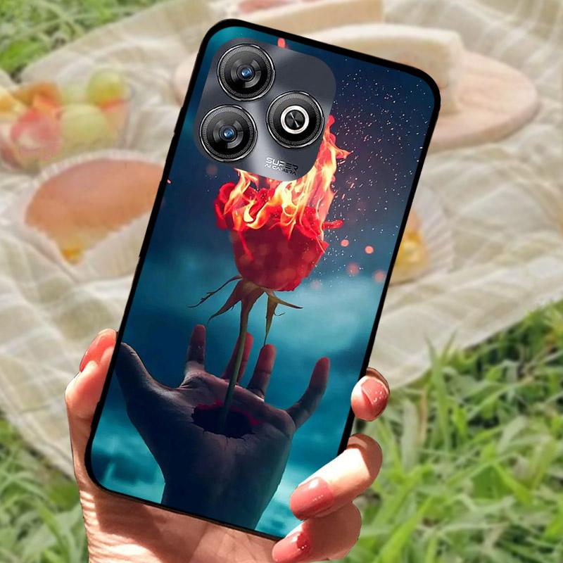 Für ZTE Blade V60 Smart A75 4G Hülle V60Smart Cool Wolf Löwe Silikon Weiches TPU Handyhülle Für ZTE BladeA75 4G Stoßfeste Bumper