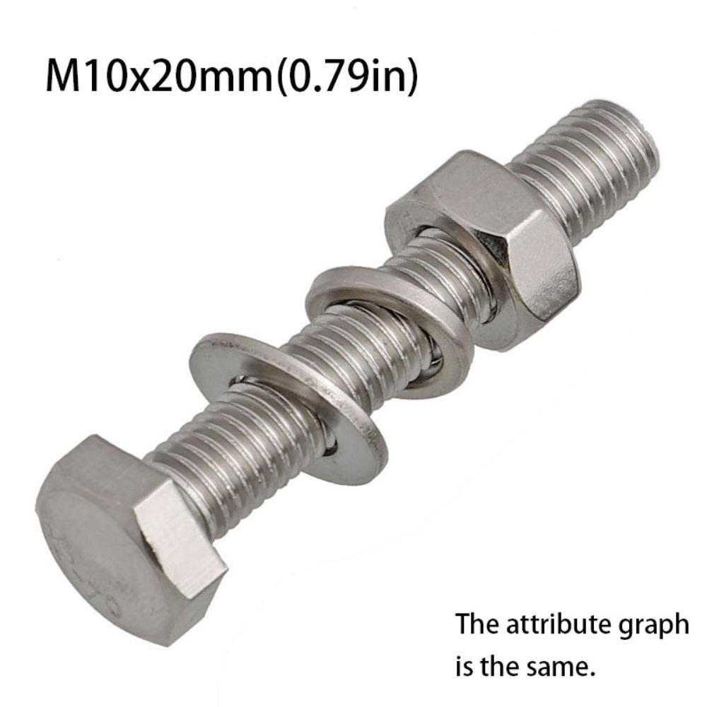 Spring Nut Hex Bolt Round Head Carriage Screw Truss Head 304 Stainless Steel Screw  Metal Working