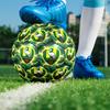 ADO Den Haag Print Size 5 Soccer Ball, PU Wear Resistant Football for Match Training and Daily Practice, Birthday Gift for Soccer Fans