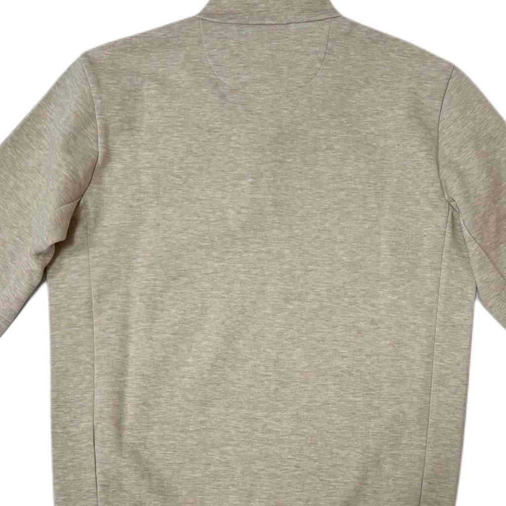 Polo Ralph Lauren Solid Color Casual Small Logo Embroidered Stand Collar Half Zip Sweatshirt Men Sweatshirt 710932529-001