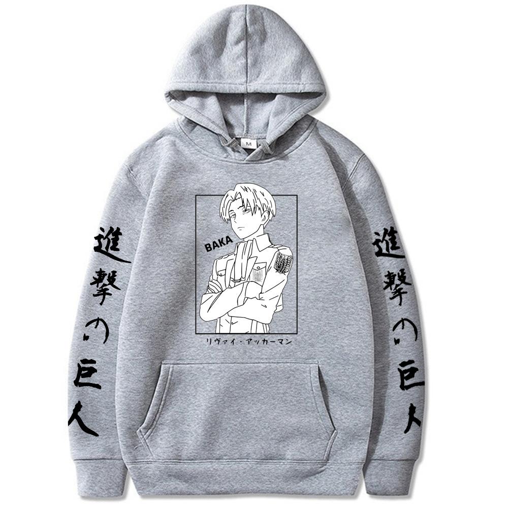 Attack on Titan Hoodies Women Long Sleeve Hooded Sweatshirts Unisex Cool Casual Streetwear Y2K Street Fashion Clothing