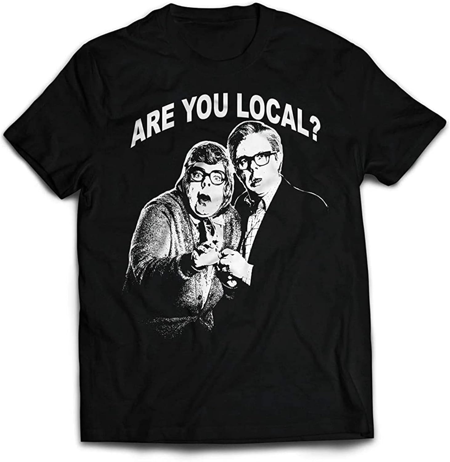 Men s League of Gentlemen T Shirt Funny Tubs & Edward Tattsyrup are You Local 4XL чёрный