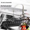 Yunshuang 47cm Gunmetal Grey Kitchen Countertop Dish Drying Rack