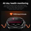 2025 Fashion New Expert Level Health Smart Watch Men ECG+PPG Laser Monitor Uric Acid Blood Fat Blood Pressure NFC HD Call Watch