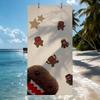 Cartoon D-Domo K-Kun Towel Quick Drying Beach Towels Are Suitable For Swimming Pools Camping Yoga And The Gym