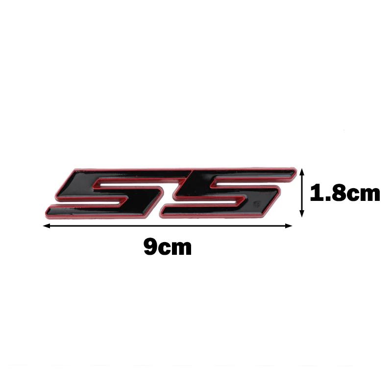 3D Metal Car Sticker Badge Emblems Decals for Chevrolet SS Sonic Onix Malibu Spark Blazer Colorado Cruze Lacetti Auto Styling