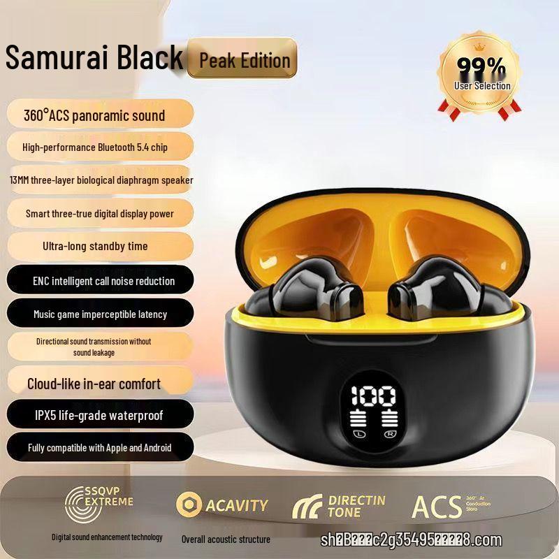 Bluetooth Earphones with Long Battery Life - Low Latency, Touch Control, Sports Series