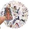 50Pcs/Set Lolita Girls Series 01 Stickers DIY Fashion Mixed Waterproof Doodle Decals Stickers
