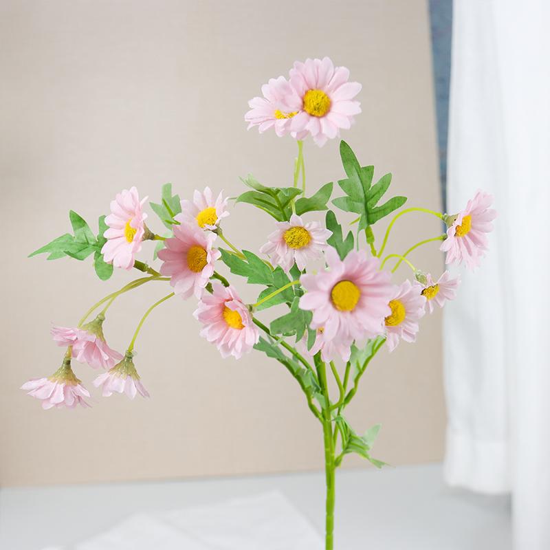 Artificial Flowers 62cm Silk Daisy Plants Bride Bouquet for Christmas Home Wedding  Decoration Fake Sunflower Fake Flower