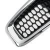 Chrome/Glossy Car ABS Front Mesh Racing Grills For Jeep Cherokee 2014 2015 2016 2017 2018 Exterior HONEYCOMB Racing Grille